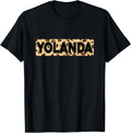 Funny Yolanda Leopard Print Personalized Name Yolanda Apparel High Search Demand Gift Ready