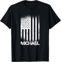 Birthday American Flag Michael American US Flag Apparel | Viral Streetwear Style