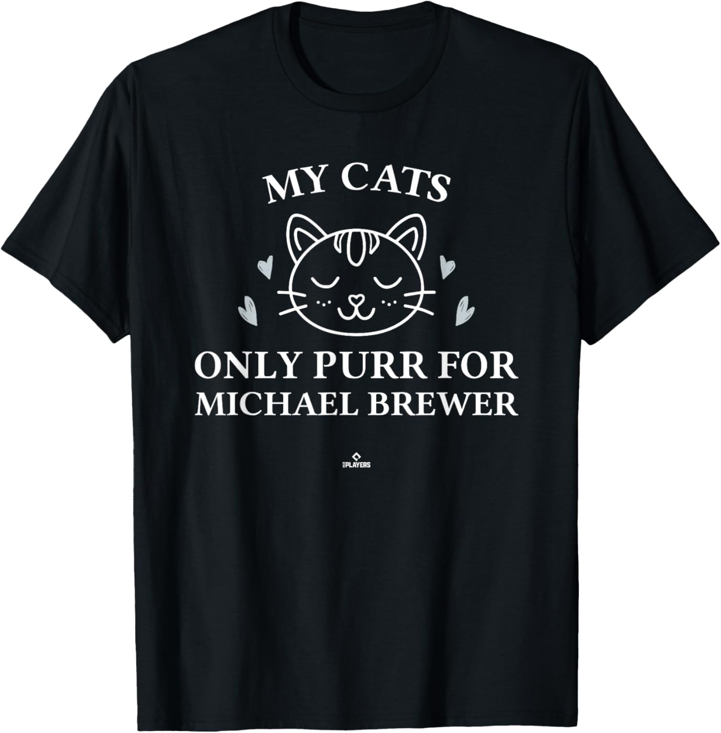 Cat Lovers for Michael Brewer Prospect Baseball Fan Gear Apparel | Perfect Gift Idea