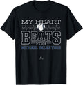 My Heart Beats for Michael Salvatore Prospect Baseball Fan Apparel | Everyday Casual Wear