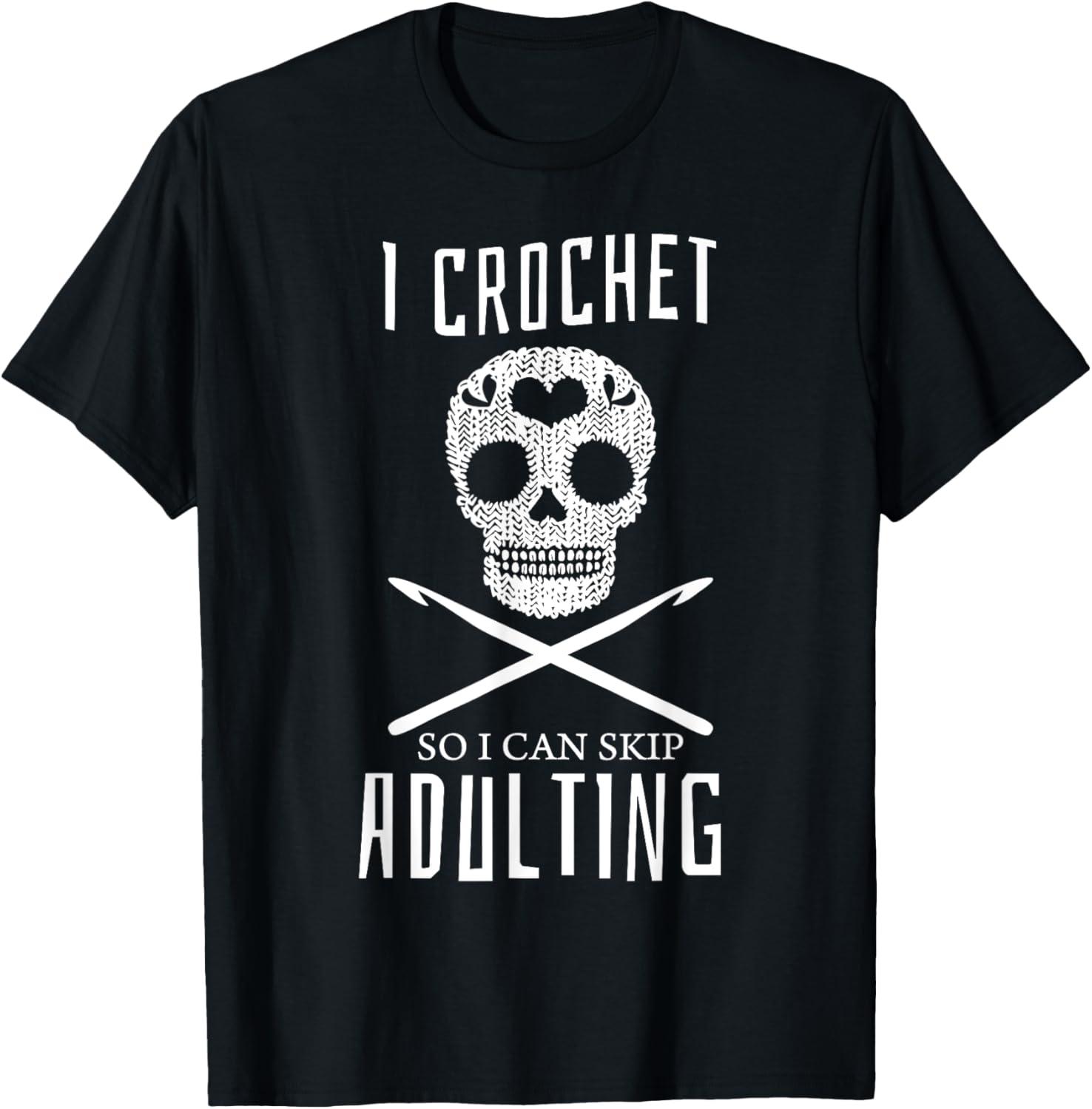 I Crochet So I Can Skip Adulting Yarn Craft Hobby Yarn Supply | Top Rated | Customer Favorite