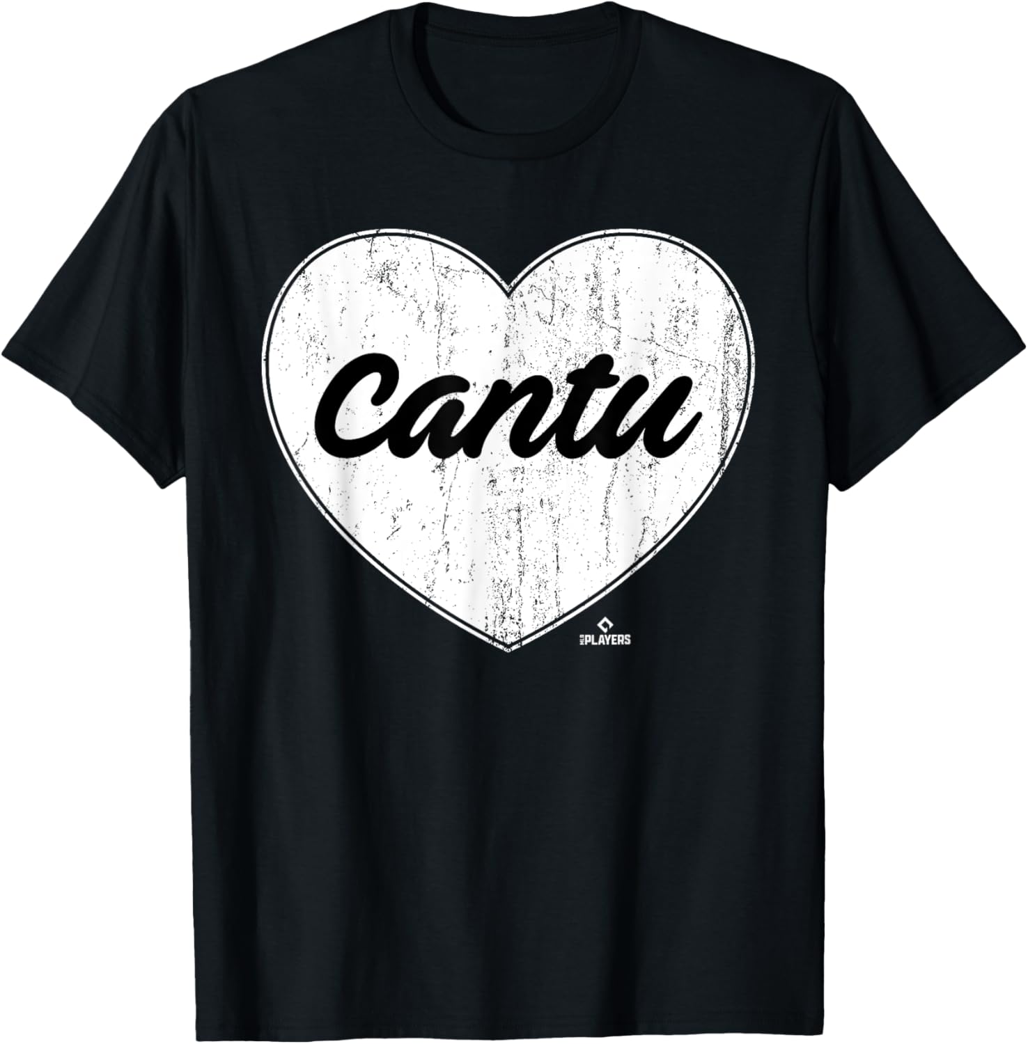 Distressed Heart Michael Cantu Prospect Baseball Fan Gear Apparel | Everyday Casual Wear