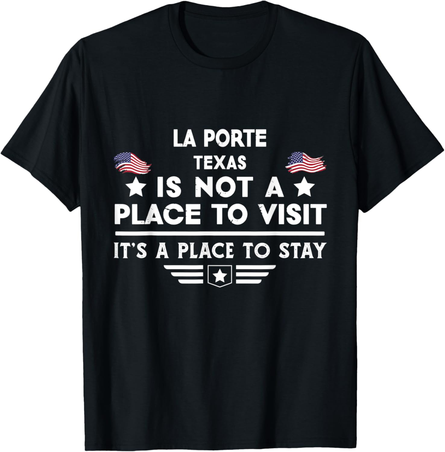 La Porte Texas Place to stay USA Town Home City Apparel | Google Shopping Optimized | Aesthetic Casual Look