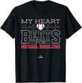 My Heart Beats for Michael Berglund Prospect Baseball Fan Apparel | US Best Seller