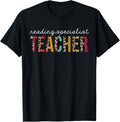 Reading Specialist Teacher Leopard Teaching Appreciation Apparel Viral TikTok Find Best Seller Look