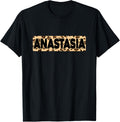 Funny Anastasia Leopard Print Personalized Name Anastasia Apparel Premium Print Best Seller Look