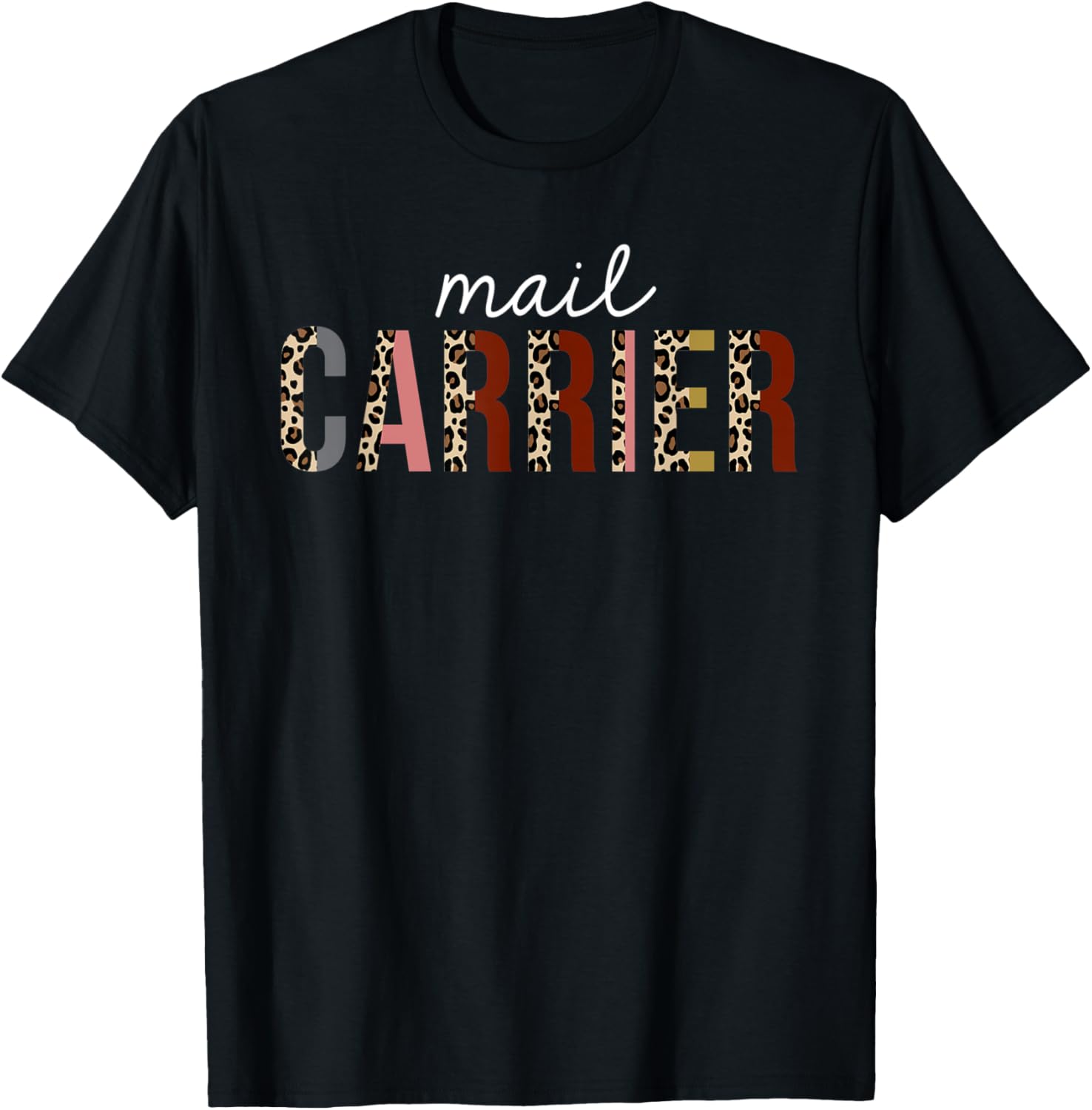 Mail Carrier Leopard Print Funny Appreciation Apparel Viral TikTok Find Hot Right Now