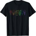 Ice Cream LGBT Rainbow Gelato Maker Frozen Dessert Ice Cream Apparel | Premium Quality | Aesthetic Fit