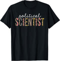 Political Scientist Leopard Print Funny Appreciation Apparel Trending US US Top Pick