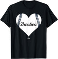 Baseball Heart Michael Bienlien Prospect Baseball Fan Gear Apparel | Perfect Gift Idea