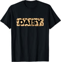 Funny Daisy Leopard Print Personalized Name Daisy Apparel Viral TikTok Find Hot Right Now