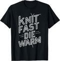 Knit Fast Die Warm Funny Knitting Lover Yarn Yarn Supply | Trending 2025 | High CTR Title