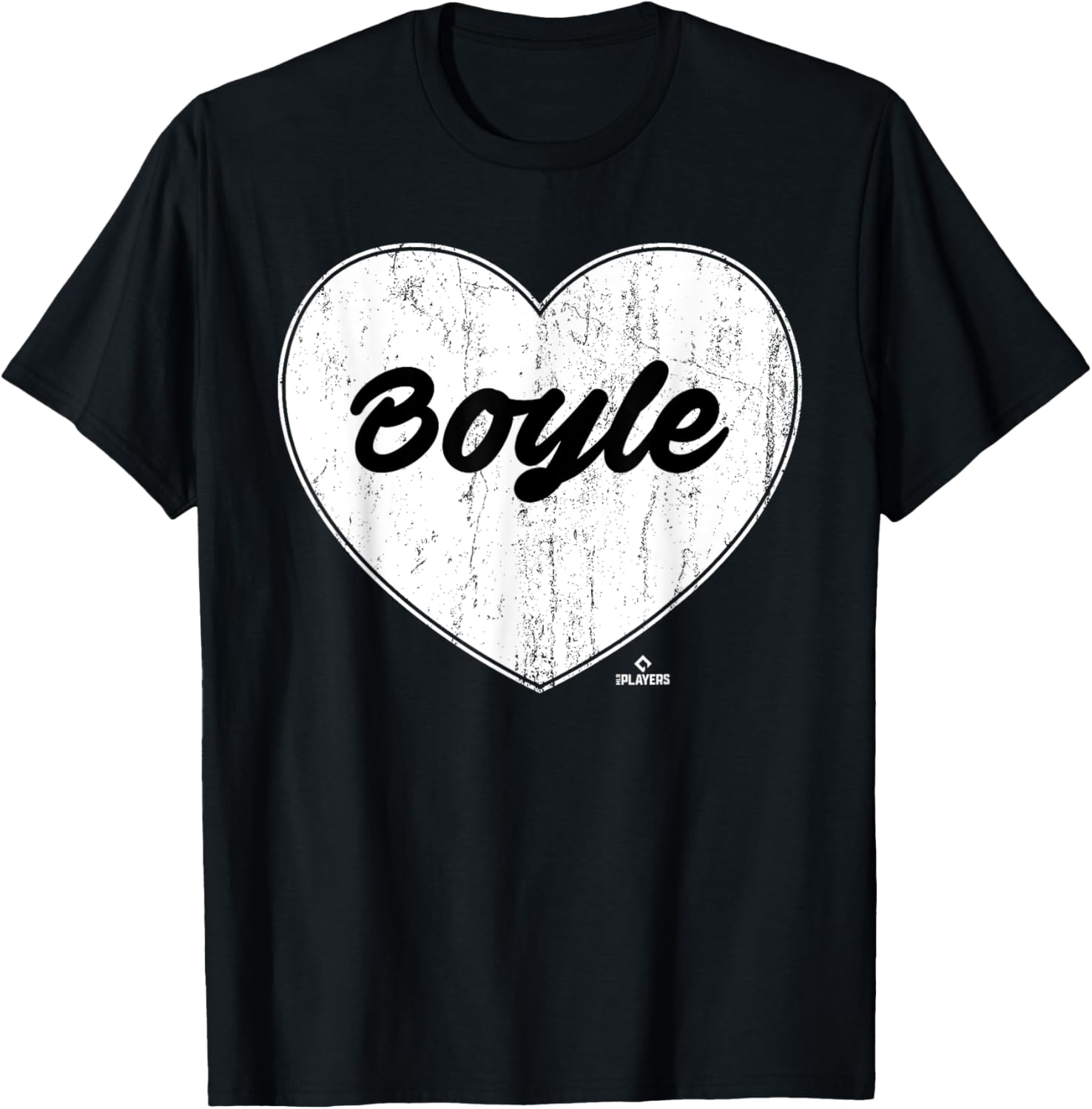 Distressed Heart Michael Boyle Prospect Baseball Fan Gear Apparel | Viral Streetwear Style