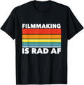 Filmmaking Vintage Men Women Retro Filmmaker Apparel | US Viral Style | Aesthetic Fit