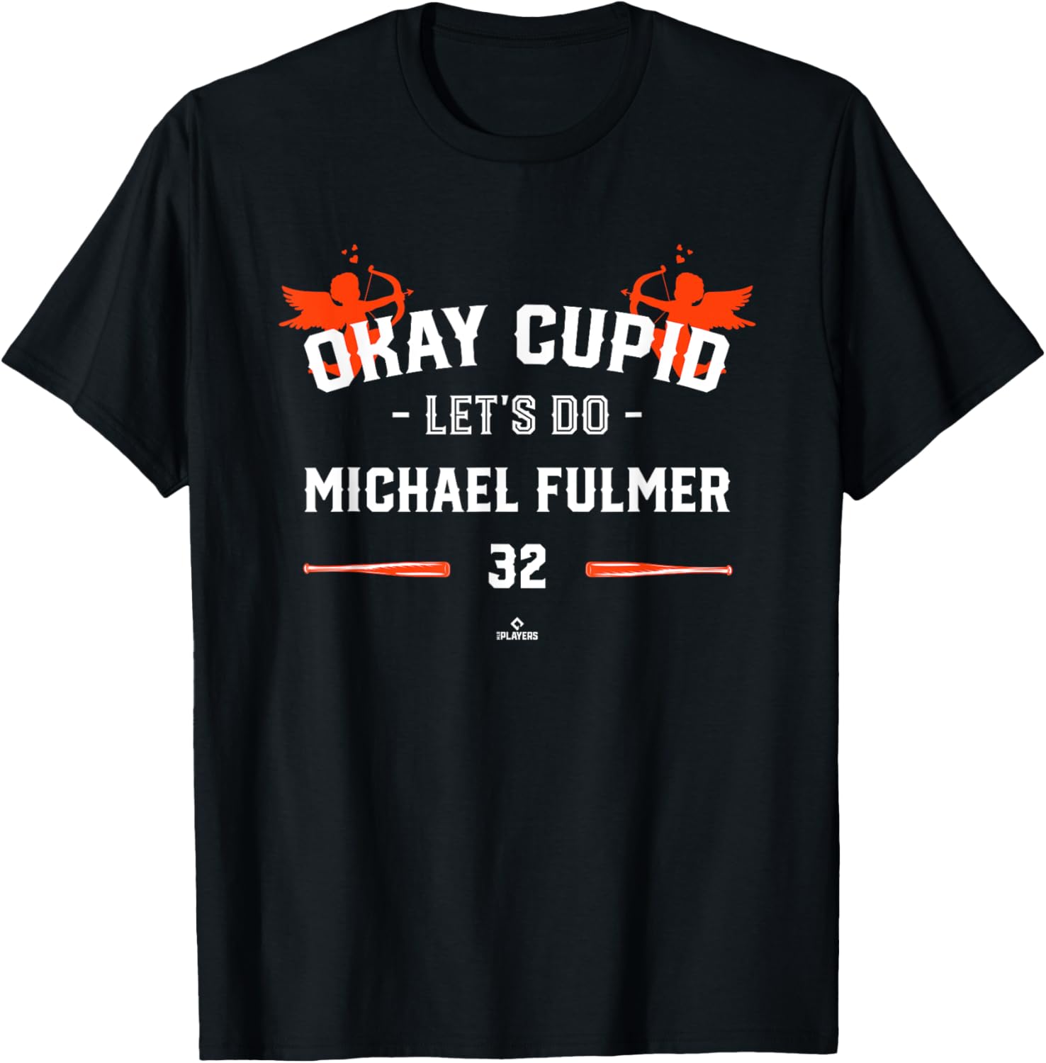 Cupid Let's Do Michael Fulmer Funny Valentines Baseball Apparel | Everyday Casual Wear