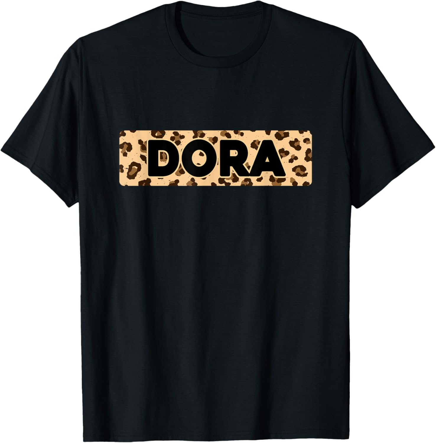 Funny Dora Leopard Print Personalized Name Dora Apparel Comfort Fit Hot Right Now