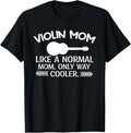 Violin mom like a normal mom Artistic Music Treble-Maker Apparel | Premium Quality | Comfort Daily Wear