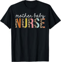 Mother Baby Nurse Life Leopard Print RN Registered Nursing Apparel Viral TikTok Find Everyday Wear
