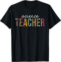 Science Teacher Leopard Print Funny Teaching Appreciation Apparel Trending US US Top Pick