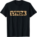 Funny Lynda Leopard Print Personalized Name Lynda Apparel Premium Print US Top Pick