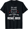 Cat Lovers for Michael Busch Chicago Baseball MLBPA Apparel | Viral Streetwear Style