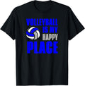 Volleyball Is My Happy Place Apparel | Bestseller Style | High CTR Boost
