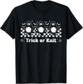 Trick Or Knit Ghost Knitting Halloween Spooky Yarn Knitter Yarn Supply | Viral US Pick | High CTR Title