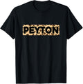 Funny Peyton Leopard Print Personalized Name Peyton Apparel Trending US Gift Ready