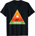 cheetah Animal Triangle Nature with Sun Apparel Trending US Gift Ready
