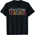 Physiology Teacher Life Leopard Educator Appreciation Apparel High Search Demand Fan Favorite