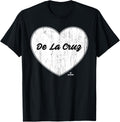 Distressed Heart Michael De La Cruz Prospect Baseball Fan Apparel | Everyday Casual Wear