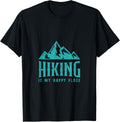 hiking is my happy place Apparel | US Viral Pick | Perfect Gift Choice