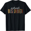 Schoolbus Driver Leopard Print Funny Appreciation Apparel Premium Print Best Seller Look