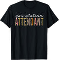Gas Station Attendant Leopard Print Funny Appreciation Apparel Viral TikTok Find Fan Favorite