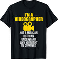 Videographer Magician Videography Filmmaker Apparel | High Search Volume | Aesthetic Fit