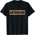 Funny Adrienne Leopard Print Personalized Name Adrienne Apparel Comfort Fit Fan Favorite