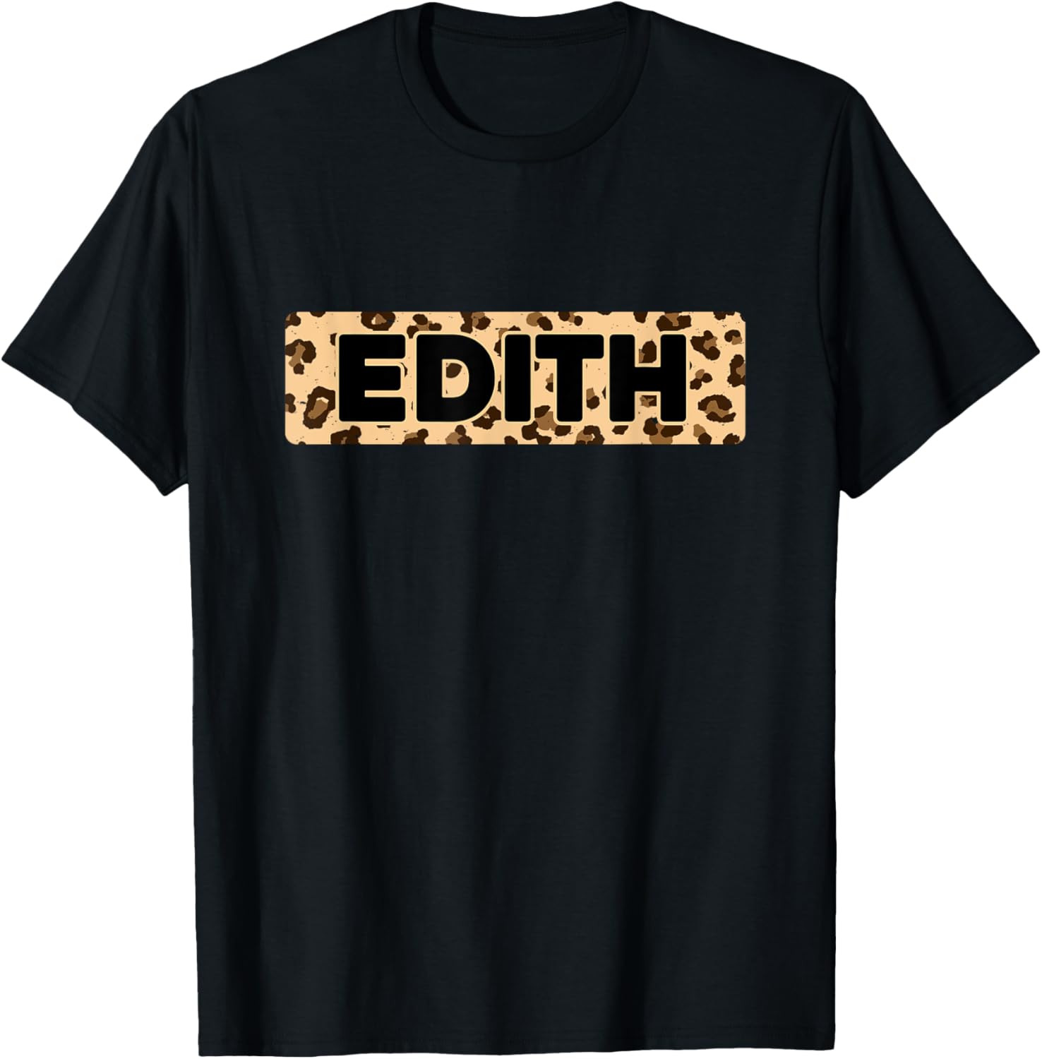 Funny Edith Leopard Print Personalized Name Edith Apparel Trending US Everyday Wear