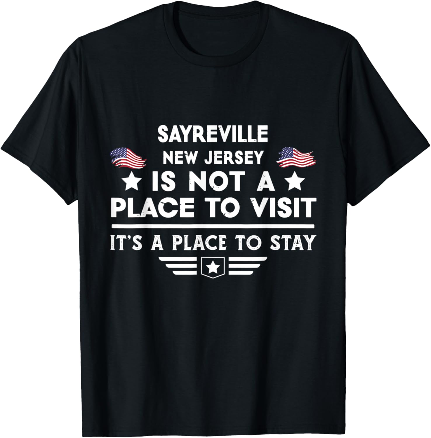 Sayreville New Jersey Place to stay USA Town Home City Apparel | Trending 2025 | Aesthetic Casual Look