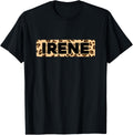 Funny Irene Leopard Print Personalized Name Irene Apparel Comfort Fit Best Seller Look