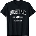 University Place WA Vintage Athletic Sports JS01 Apparel | Premium Quality | Top Rated Comfort