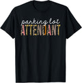 Parking Lot Attendant Leopard Print Funny Appreciation Apparel Trending US Everyday Wear
