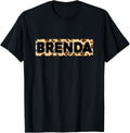 Funny Brenda Leopard Print Personalized Name Brenda Apparel Comfort Fit Best Seller Look