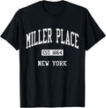 Miller Place New York NY JS04 Vintage Athletic Sports Apparel | Bestseller Style | Aesthetic Casual Look