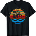 The Beach is My Happy Place Shirt Vacation Summer T-shirt Men Women Girls Kids T-Shirt | US Viral Pick | Perfect Gift Choice