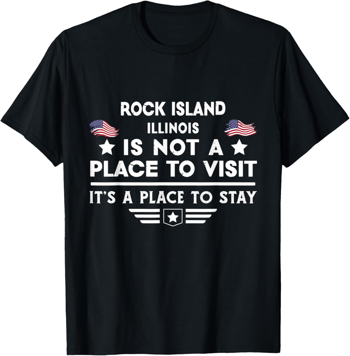 Rock Island Illinois Place to stay USA Town Home City Apparel | Trending 2025 | High CTR Boost