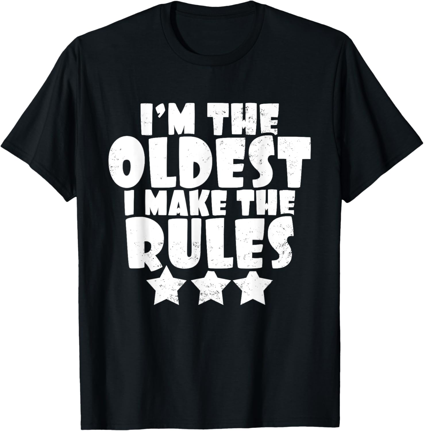Funny Oldest Sibling Bossy Rule Maker Child T Shirt T-Shirt | Trending 2025 | Must-Have Style