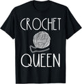 Funny Knitter Crochet Queen Knitting Saying Crafter Yarn Yarn Supply | Viral US Pick | Customer Favorite