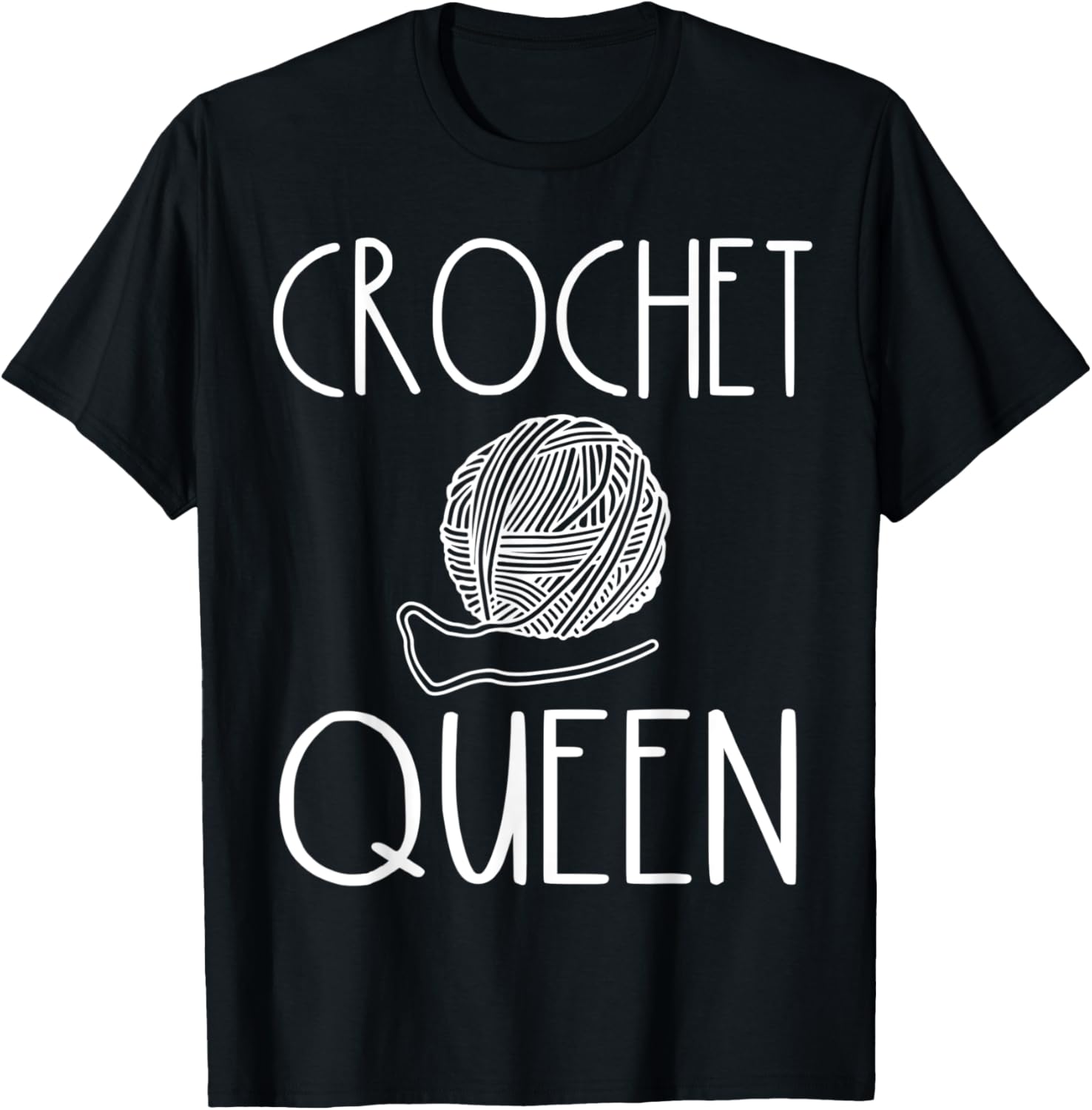 Funny Knitter Crochet Queen Knitting Saying Crafter Yarn Yarn Supply | Viral US Pick | Customer Favorite