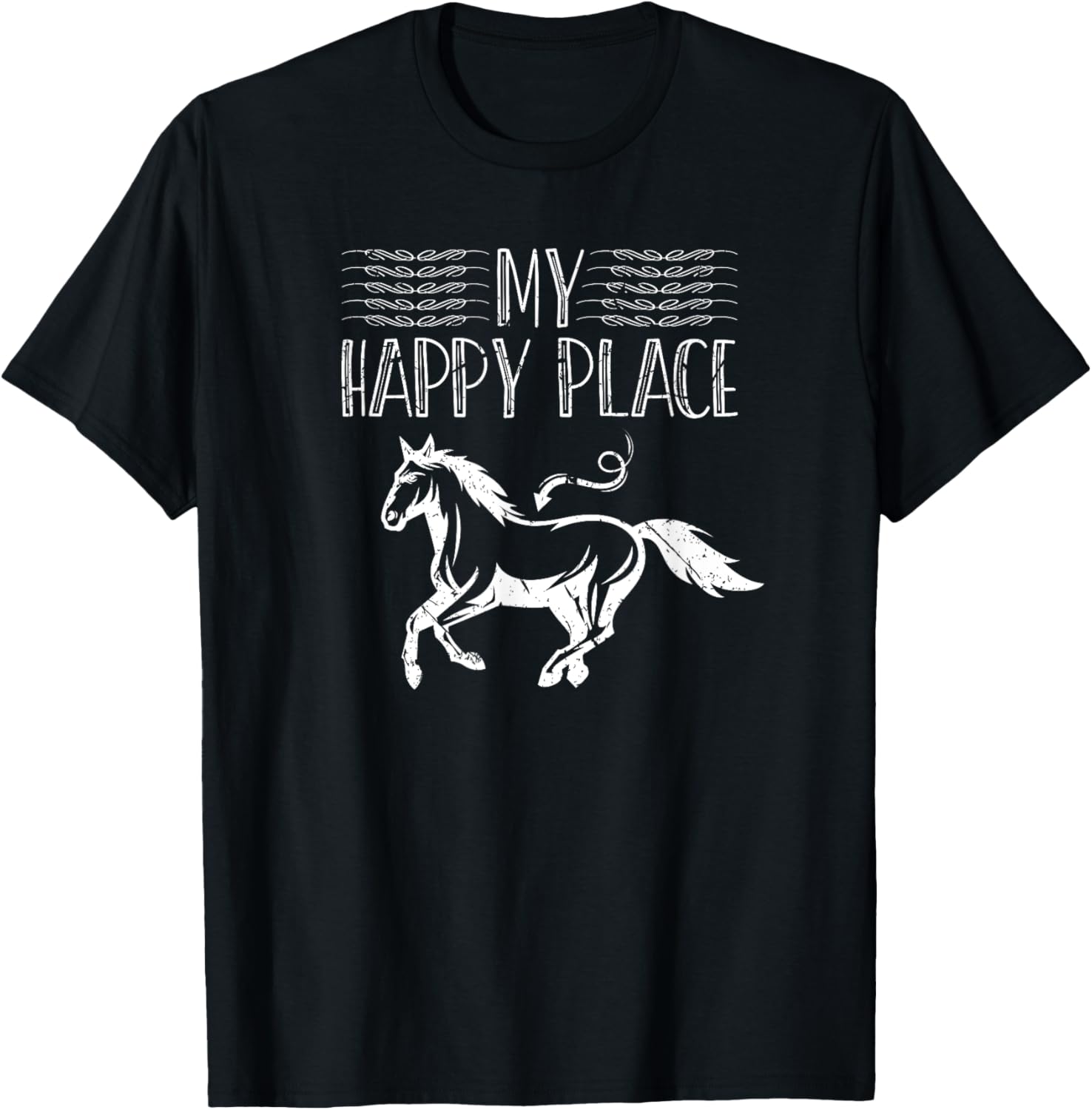 My Happy Place Horse Riding Equestrian Apparel | Google Shopping Optimized | Perfect Gift Choice