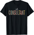 IT consultant Leopard Print Funny Appreciation Apparel Trending US Fan Favorite